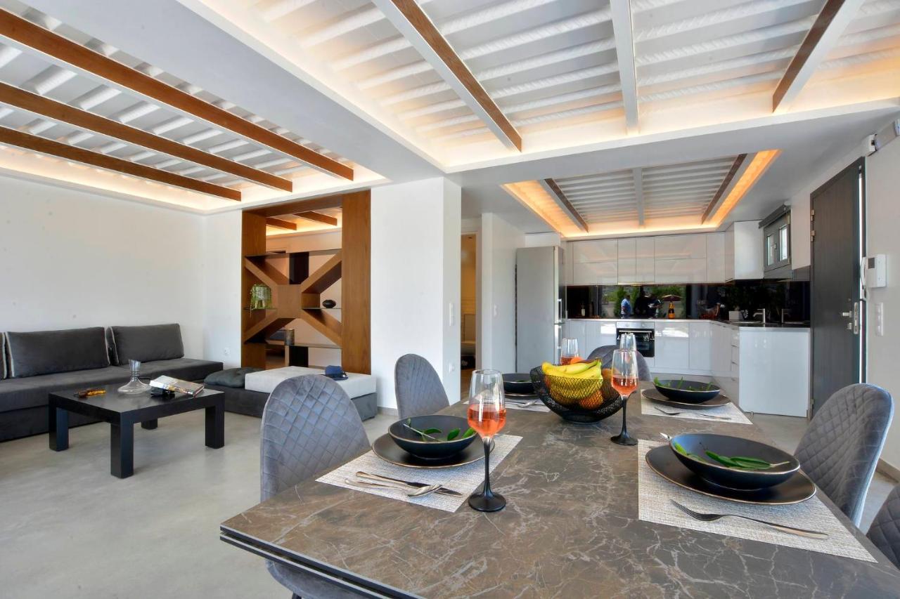 Villa Flamingo - 4 Bedrooms - Private Pool - Next To Renowned Issos Beach & Lake Korission Línia Eksteriør billede